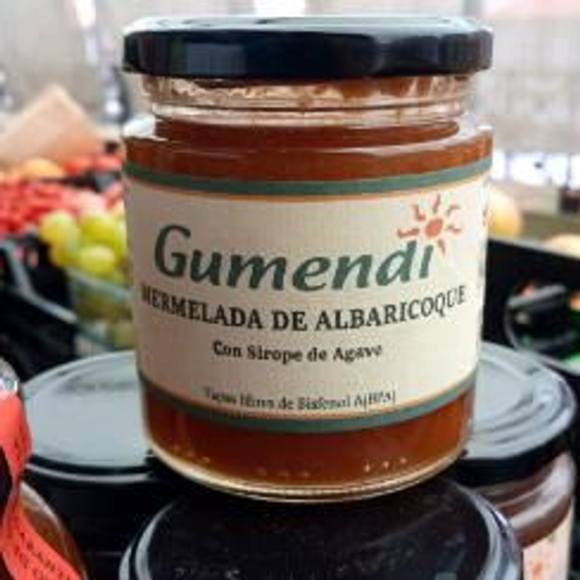 M. Albaricoque con sirope de agave