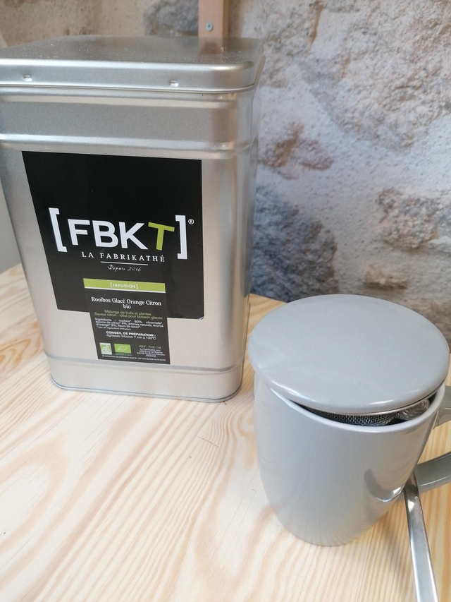 Roobios Glacé Orange Citron. Prix Pour 100g. 