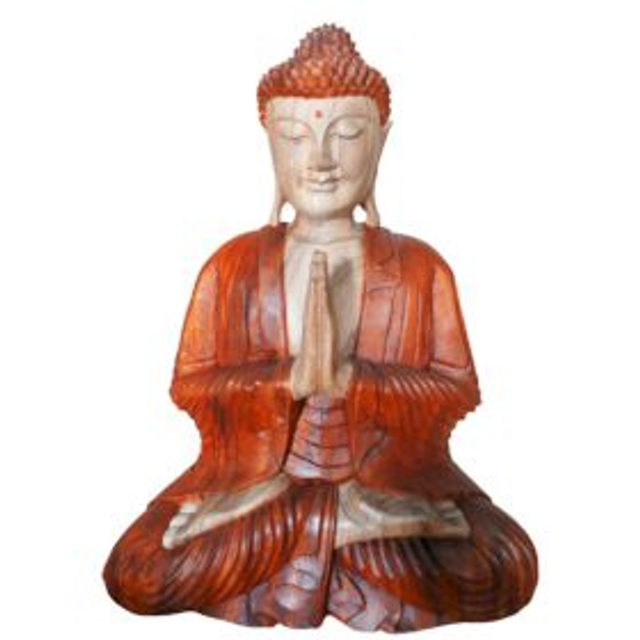 Hand Carved Buddha Statues - 30cm