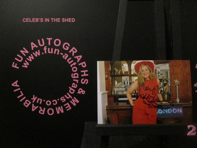 Nicole Faraday Authentic Autographed 6x4 Our Facing Photograph (N2)