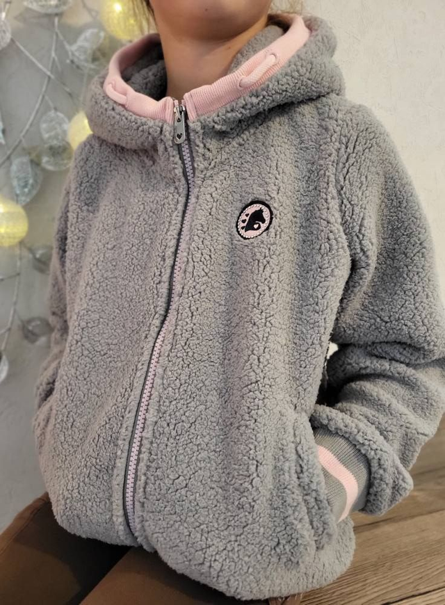 Veste polaire ELT Lucky Gabriela – Enfant – Gris ou Marine – 6/7 ans et 10/11 ans – Neuve déstockage