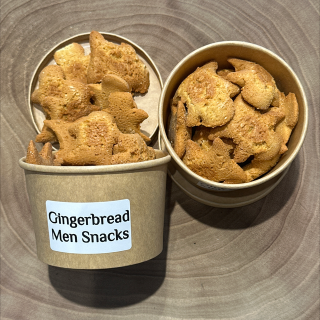 Gingerbread Men Snacks 