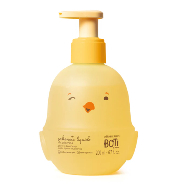 Boti Baby Sabonete Líquido de Glicerina 200ml- 6.7.fl.oz.