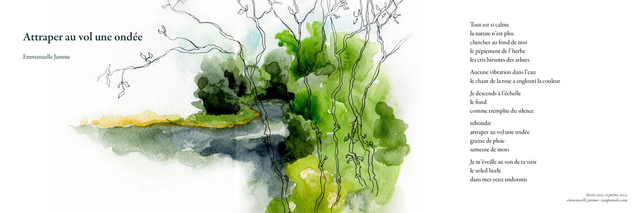 Attraper au vol une ondée