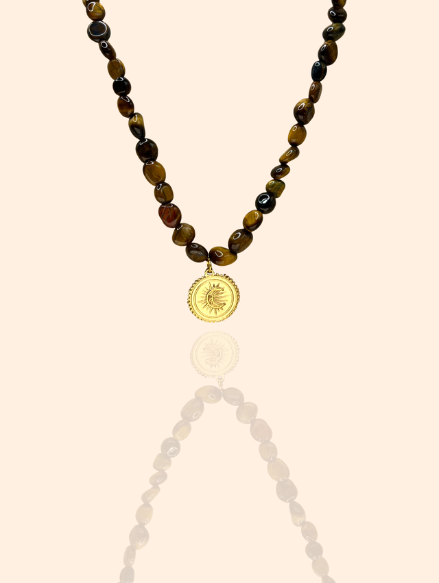 Collier "SOLAR MOON"