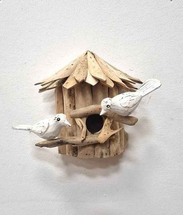 Driftwood Birdhouse 