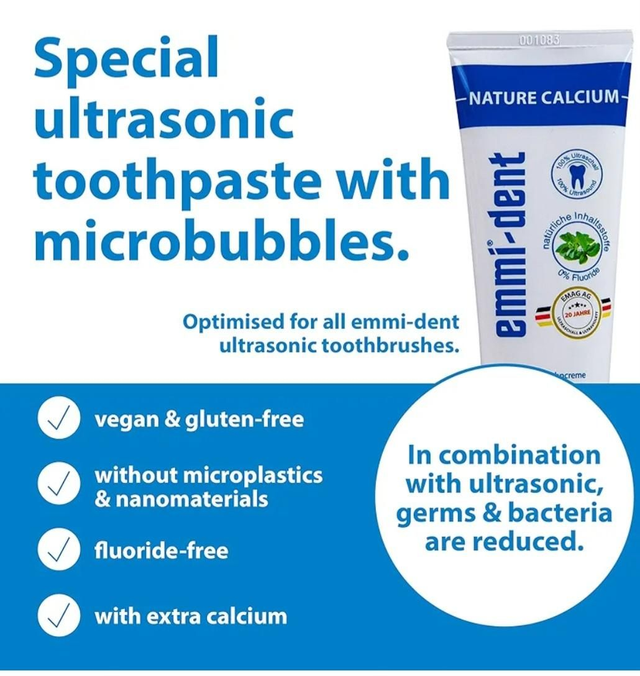 emmi-dent ultrasonic toothpaste (Nature Calcium)
