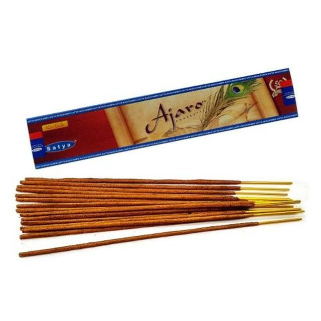 Satya AJARO Agarbatti (Благовония АДЖАРО (ОМОЛОЖЕНИЕ), Сатья), 15 Г