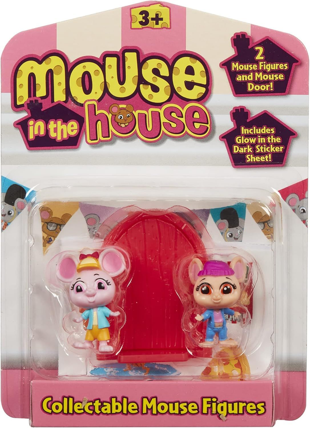 🌟 Millie & Friends – Souris dans la maison (Set de 2 figurines)