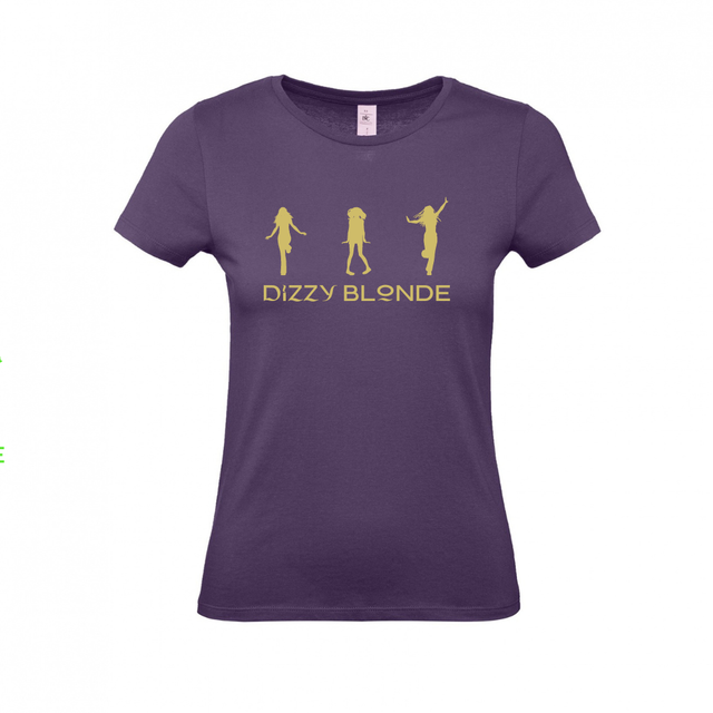 Dizzy blonde Ladies T shirt