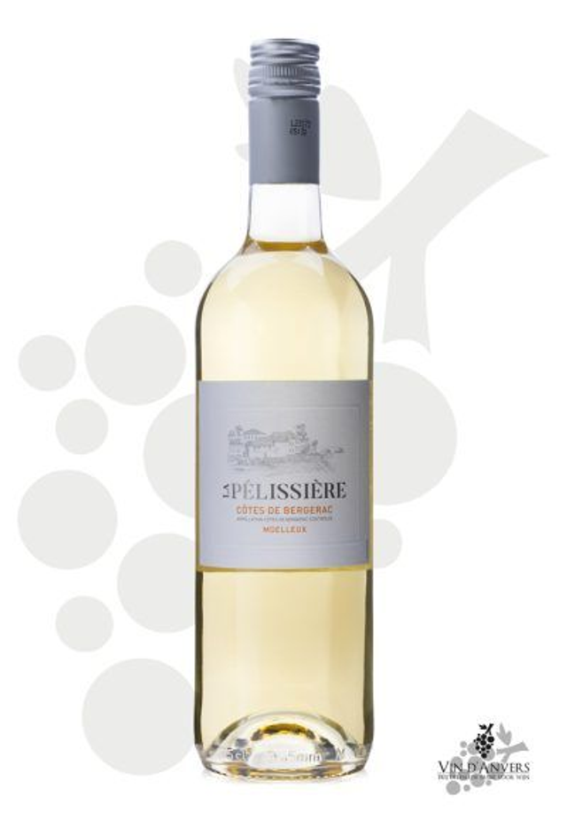 Glas zoete witte wijn