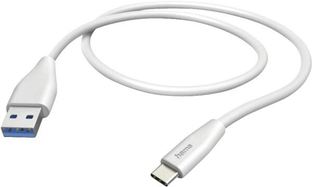 Hama USB 201596 USB-Kabel,USB-A-USB-C,1,5 m Weiss