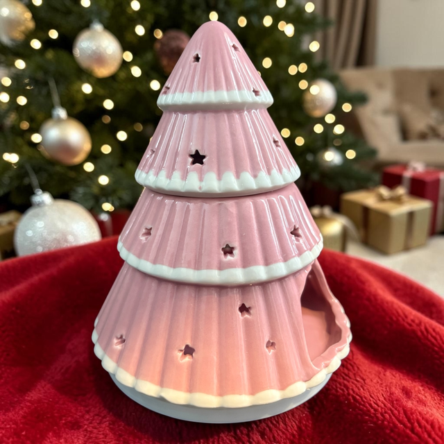 Brûle parfum sapin rose