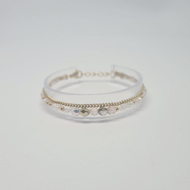 Valentina rose/doré (Bracelet)