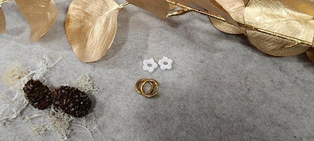 Mini Léana - fleur rose