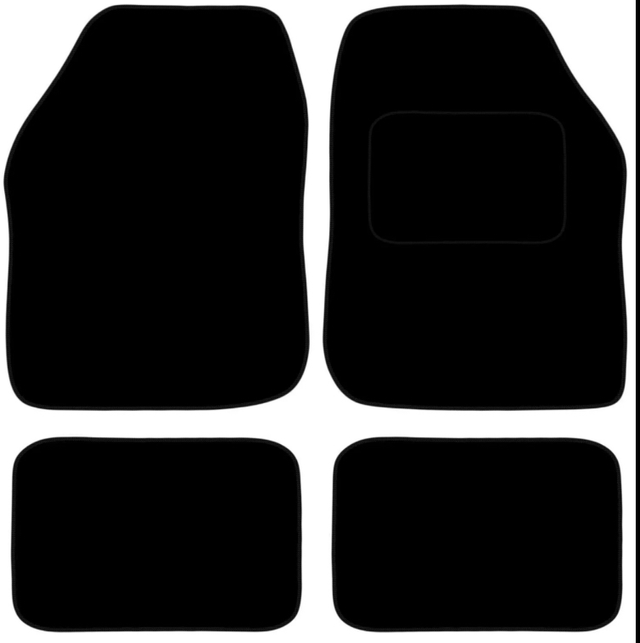 4PC UNIVERSAL NON-SLIP CAR FLOOR MATS FOR CARS SUVS 