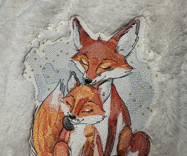 Blanket - Foxes Mum and Baby