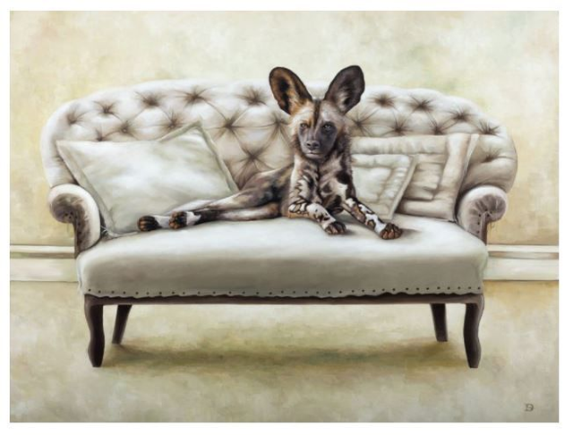 Signed Print - Wilson the Wild Dog