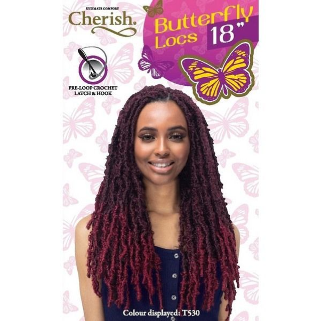  Cherish Bulk : Butterfly Locs 18 (Col.  TCOPPER)