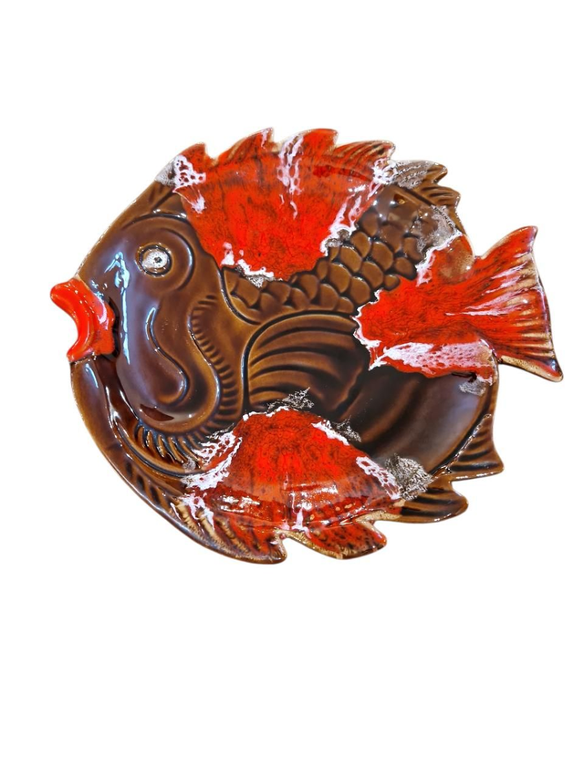 Assiettes style Vallauris 