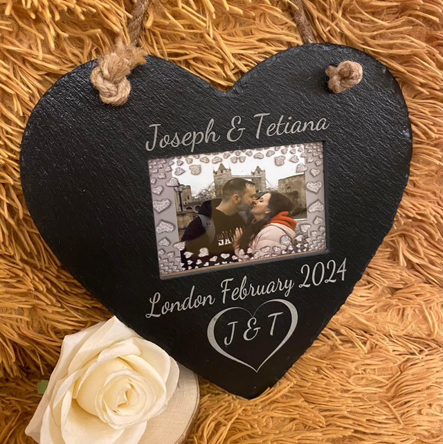 Heart 25cm with photo various 