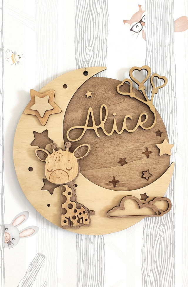 Décoration murale enfant en relief