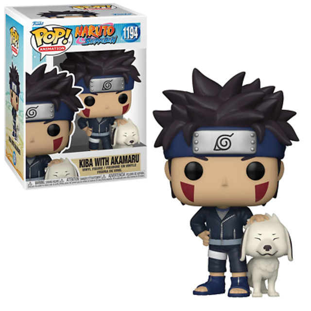 Funko - NARUTO - POP Funko 1194 - Kiba With Akamaru