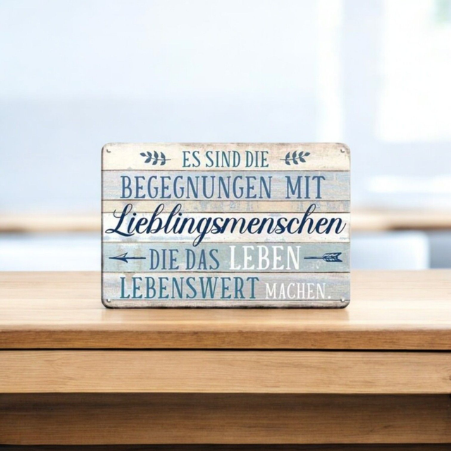 Dekoschild Lieblingsmensch