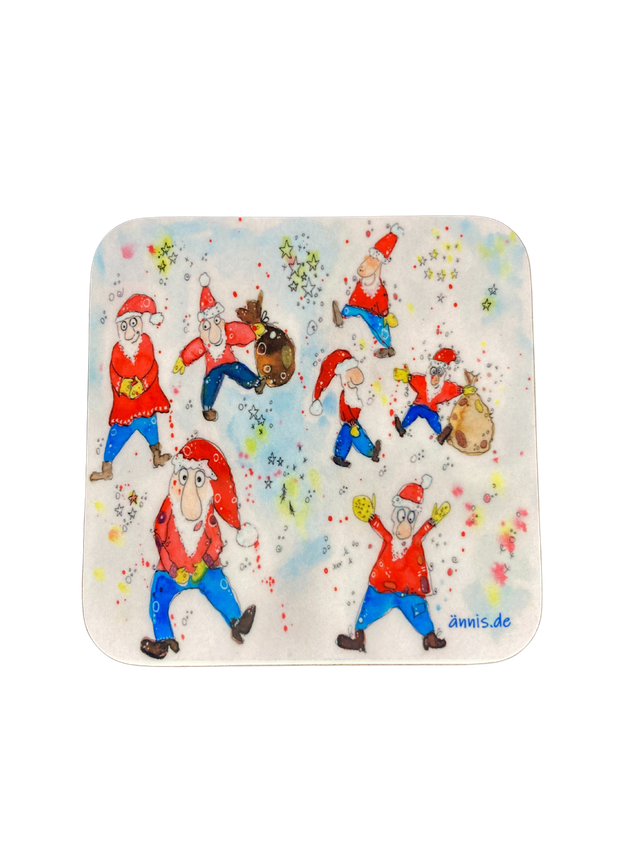 Untersetzer "Nikoläuse"