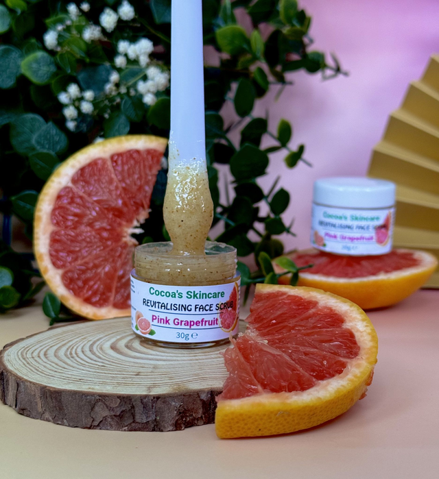 Pink Grapefruit Face Scrub