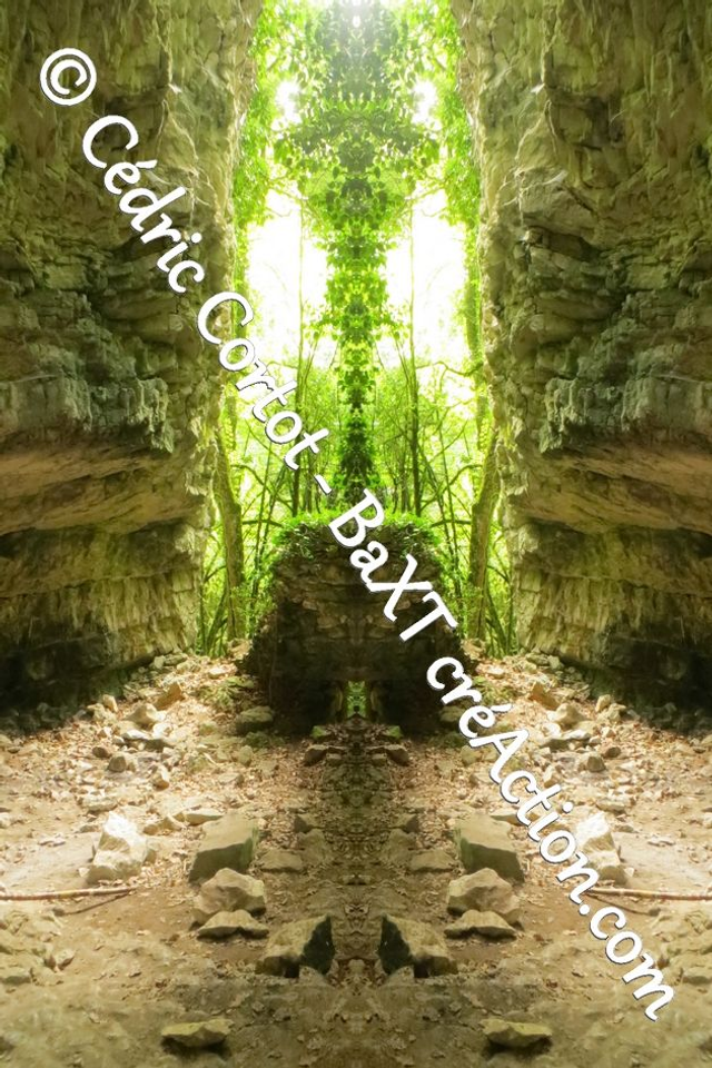 Impression sur alu dibond - Entre réel et irréel (ref 1174 R)