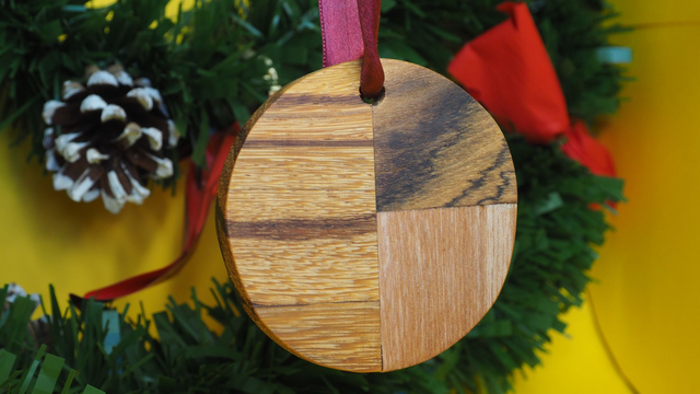Boule de Noël Patchwork