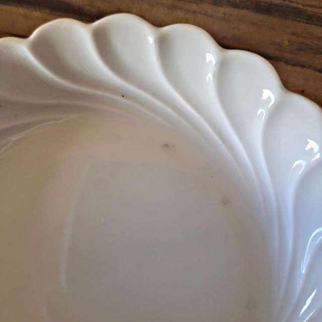 X Ensemble Haviland Torse Blanc, 12 tasses + cafetière, sucrier, pot à lait