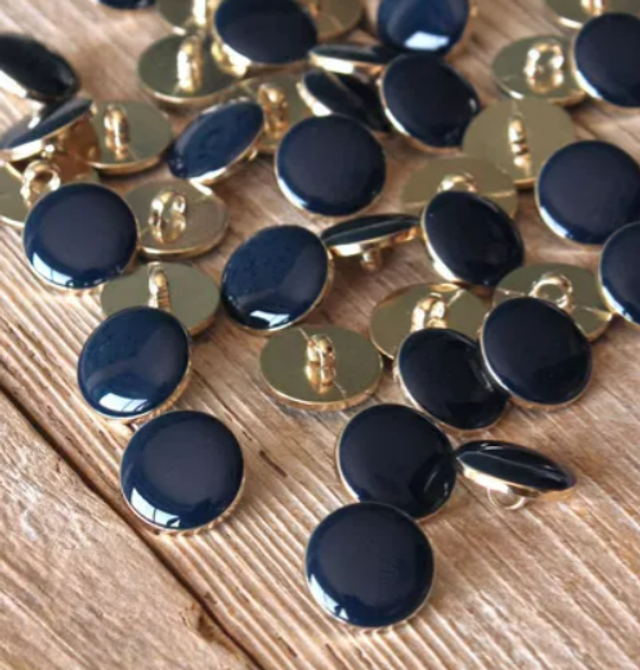 Chic 15mm Marine - Eglantine et Zoé