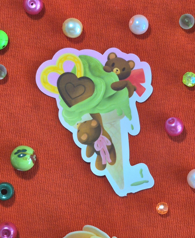 Sticker « Douceur matcha »