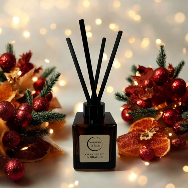 Cranberry &amp; Orange Reed Diffuser ~ 100g