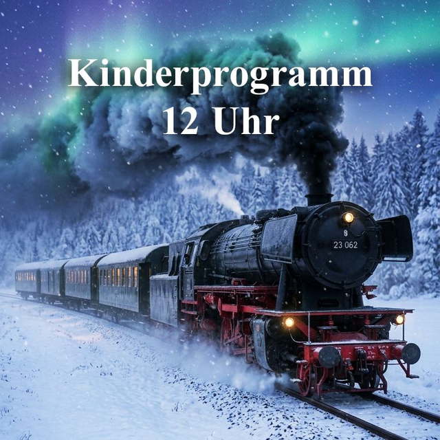 Ticket Kinderprogramm (12 Uhr) - Mit der Dampflok ins Kurzfilmkino