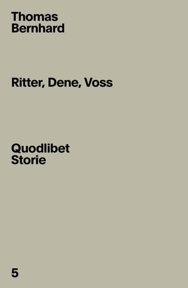 Bernhard Thomas - Ritter, Dene, Voss