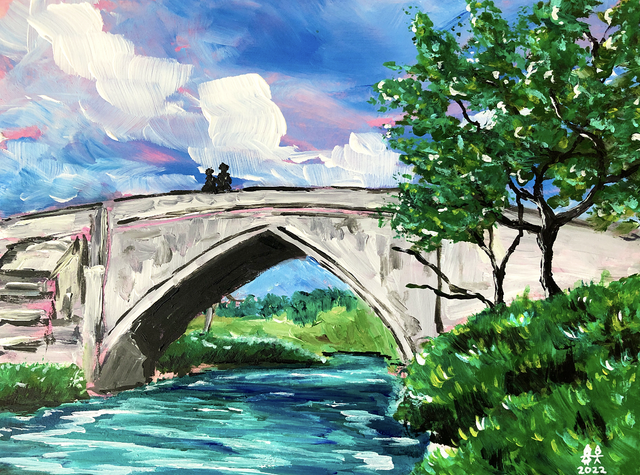 X4 Prints - Brig O' Don, Aberdeen 8"x10" (£7.50 per unit)