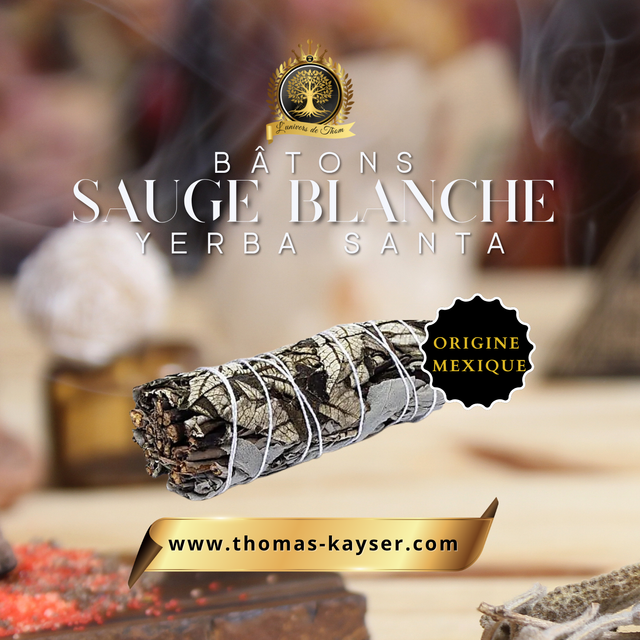 Smudge Sauge blanche &amp; Yerba Santa – bâton