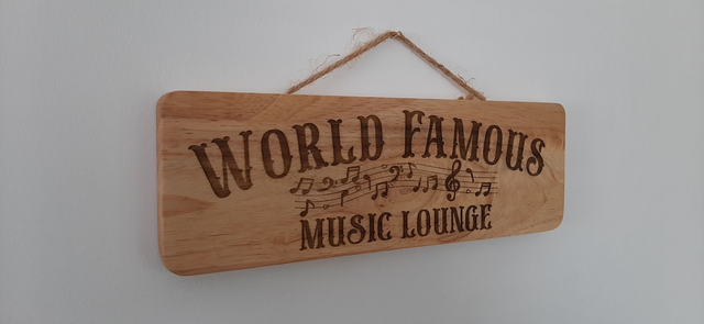 Guitar Themed Signs Landscape