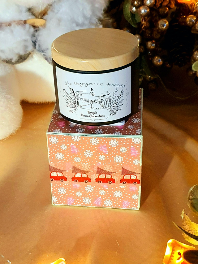 Bougie Douce Couverture (Rose)