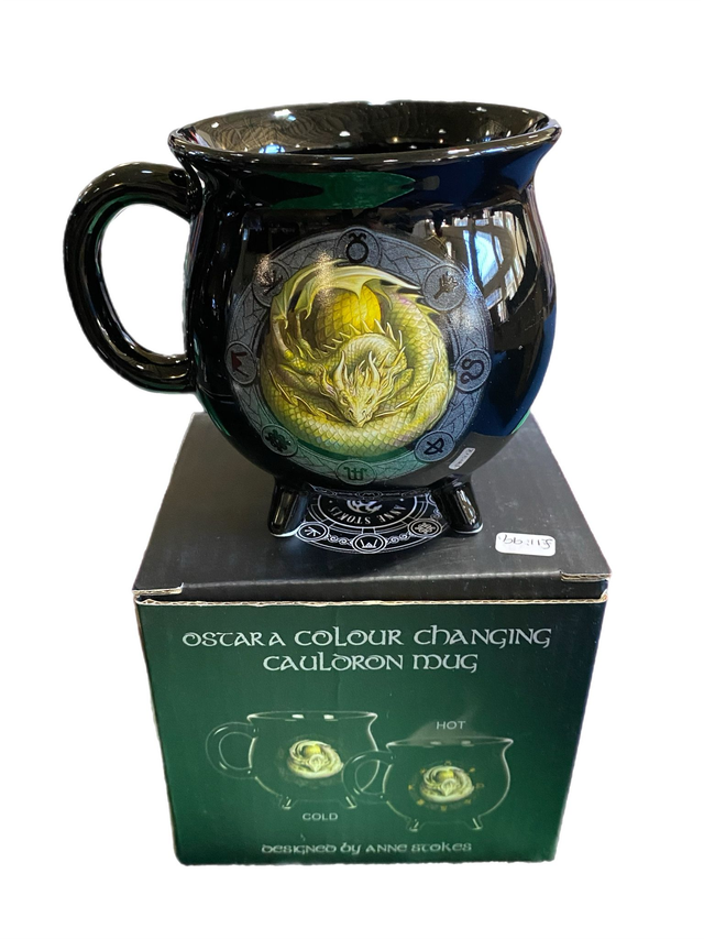 Ostara - Anne Stokes colour changing cauldron mug