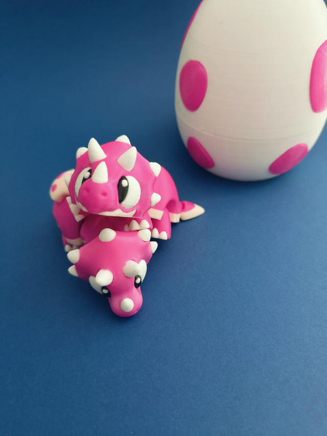 Dino rose : Tricératops 