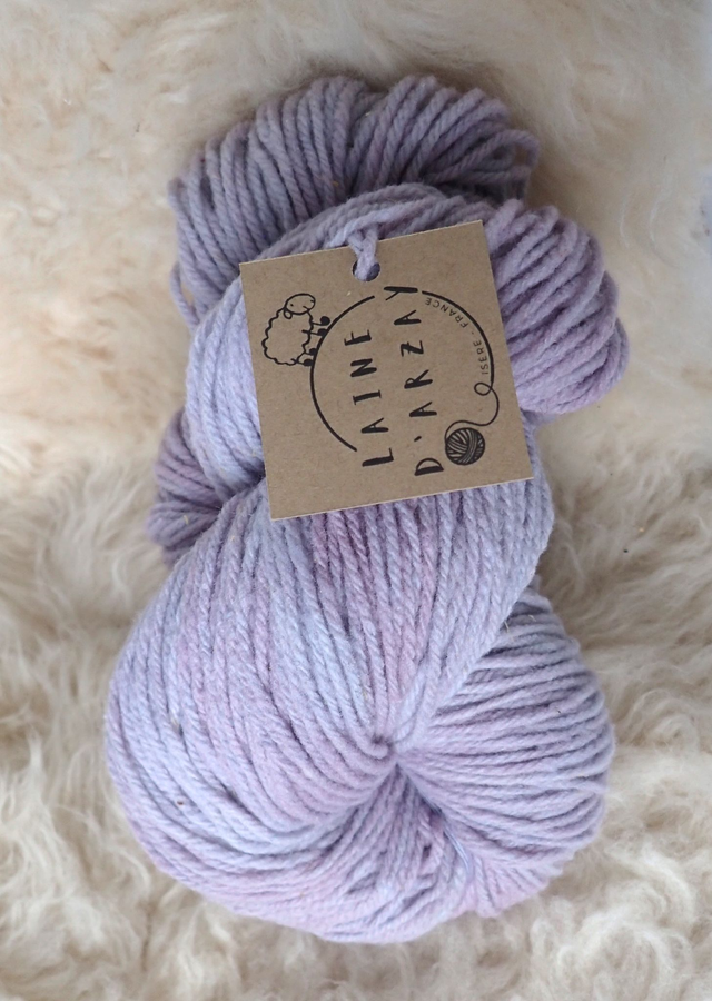 Echeveau coloré laine mérinos 100g