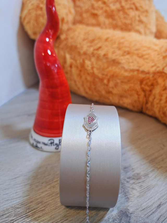 Piastrina Cuoricino - Argento 925