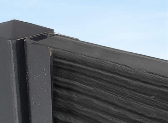 6ft Metal Fence Post Bolt Down