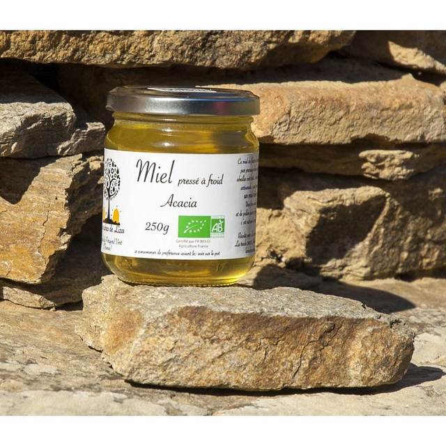 Miel Bio d'Acacia 250g | Les Ruches de Liza Périgord
