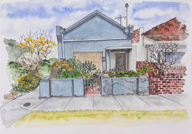 7. Blue Heaven Harding (framed)