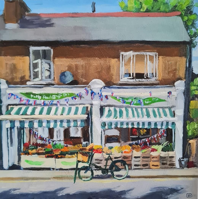 Print 'Bunting And Two Peas in a Pod' 